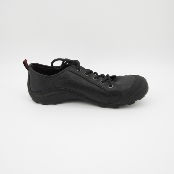 Tommy Hilfiger Leather Oxford Shoes Mens 9M Black Lace Up Casual - Picture 2 of 10